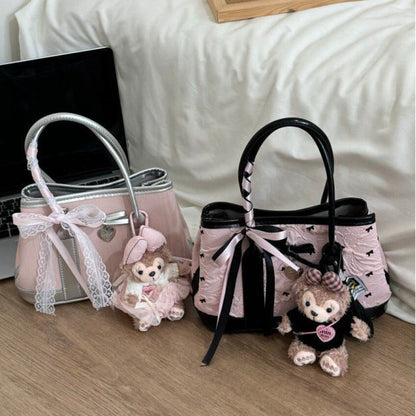 Kissyra Blush Stylish Colorblock Shoulder Bag with Textured Finish