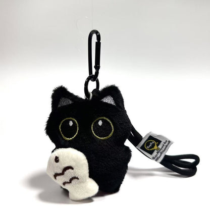 Cute Black Cat Bag Charm &amp; Keychain Accessory Add a touch of charm to your backpack or handbag