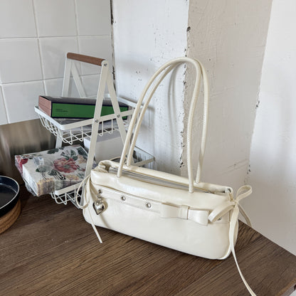 Kissyra Aura Bonbon Vintage Belt Buckle Leather Shoulder Bag