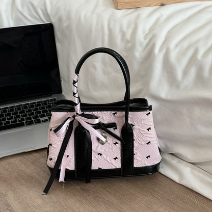 Kissyra Blush Stylish Colorblock Shoulder Bag with Textured Finish