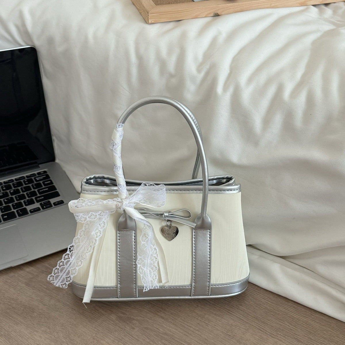 Kissyra Blush Stylish Colorblock Shoulder Bag with Textured Finish